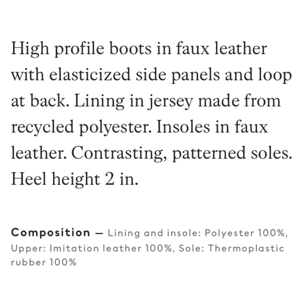 H&M Platform Chelsea Boot 2020 Model - Picture 11 of 15